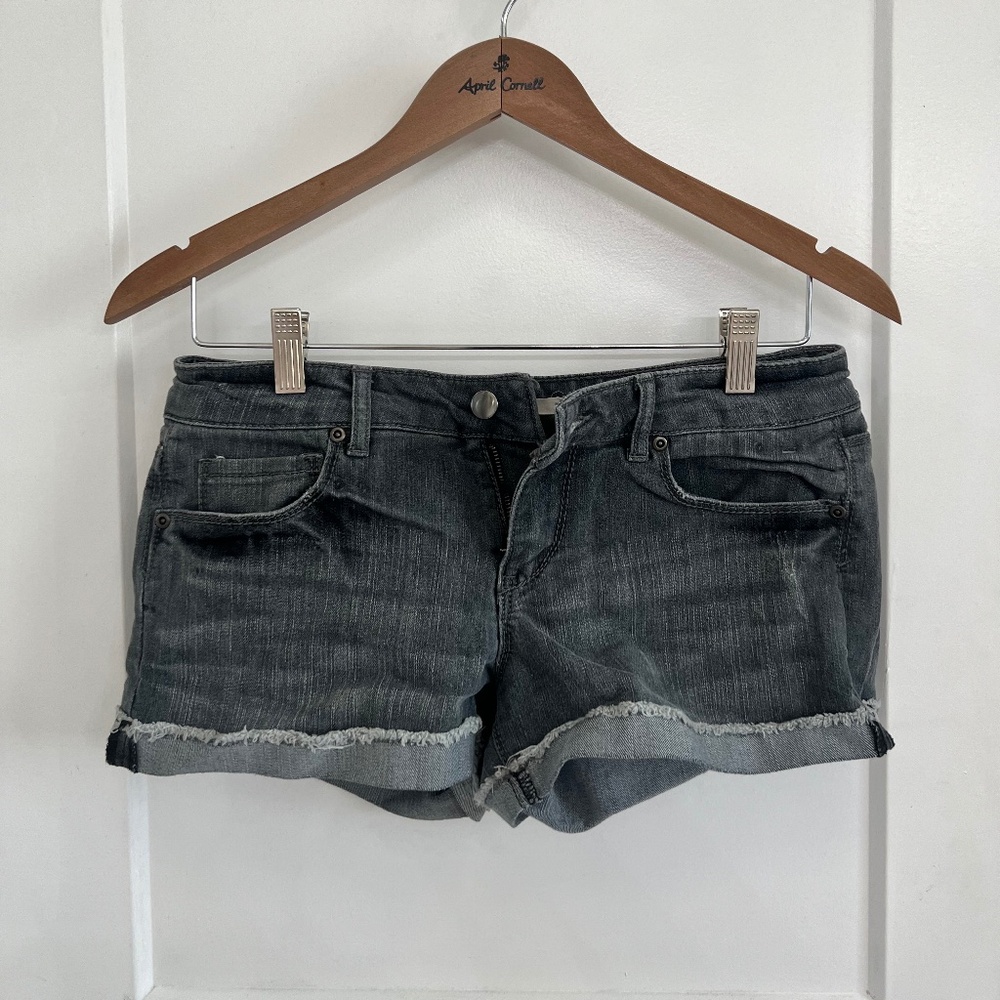 Forever 21 Denim Shorts, Size 27, Dark Blue